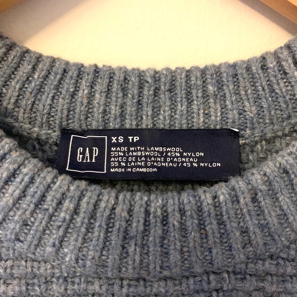 GAP Lambswool Chunky Knit Pullover - Picture 2 of 3